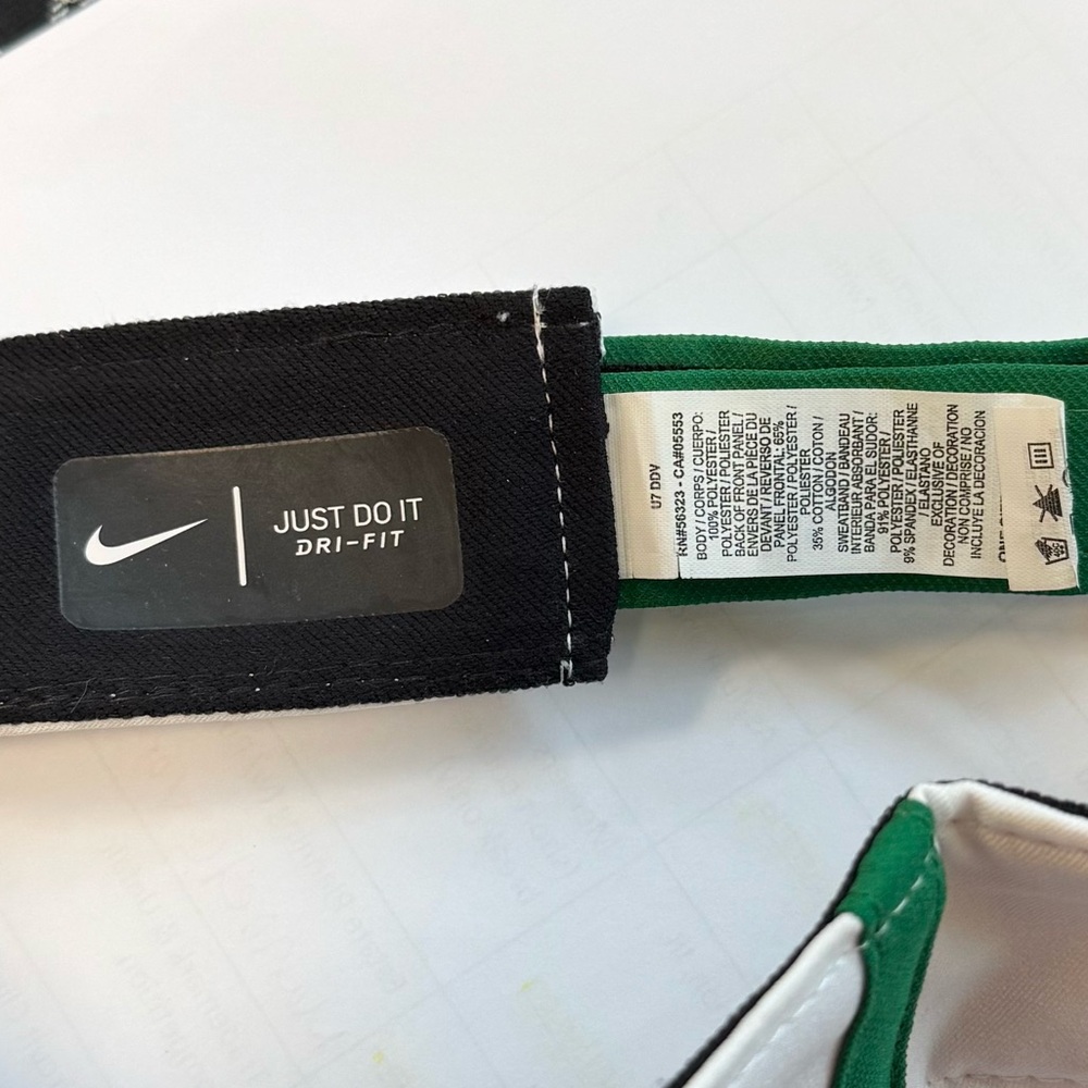 Nike Oregon Ducks Visor Hat Dri-Fit Just Do It - Picture 4 of 5